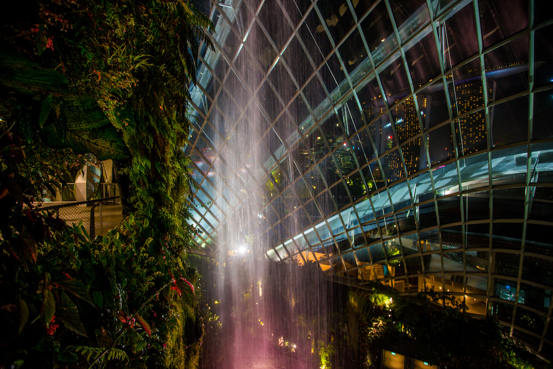 Сингапур Marina Bay Sands Gardens By The Bay Колесо обозрения