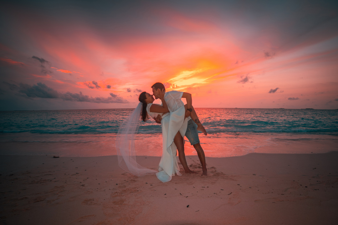 Подводная свадьба на Мальдивах