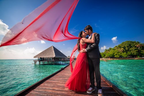 fotograf na maldivah svadba