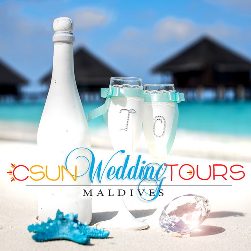 логотип и Sun Weddning Maldives